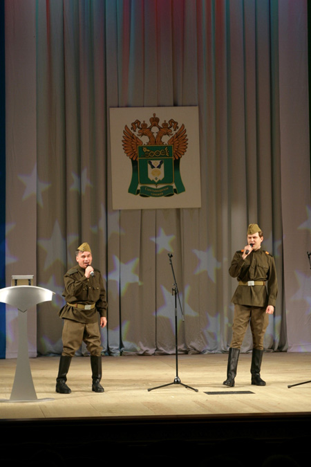 Владимир Федосов и Олег Гусев (Карельская таможня)